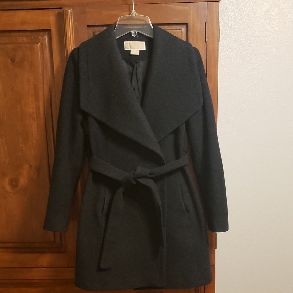 Michael Kors Black Trench Coat